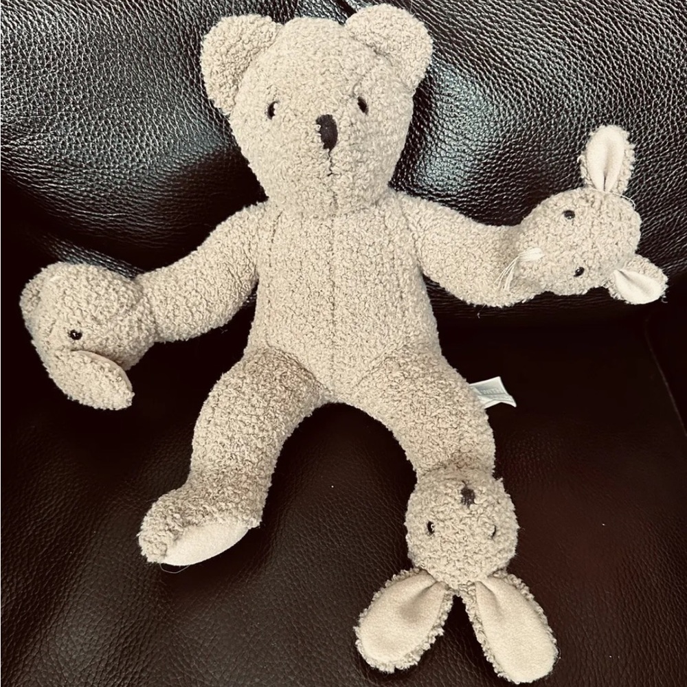 VINTAGE 1998 Ltd Ed 1000 PHILIPPE STARCK TEDDY BEAR BAND PLUSH GOAT BUNNY DOG EC